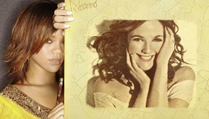 Fotomontajes con famosos Rihanna